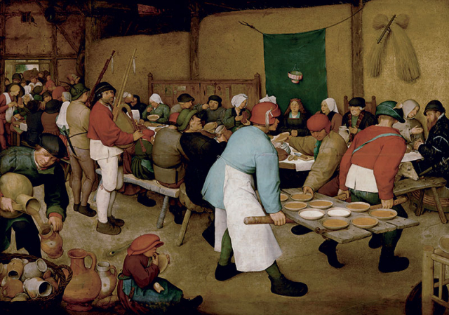The Peasant Wedding, Pieter Bruegel the Elder, 1567