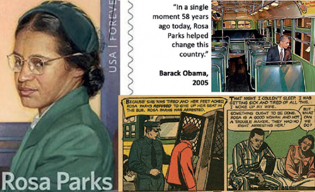 Rosa Parks in popular memory