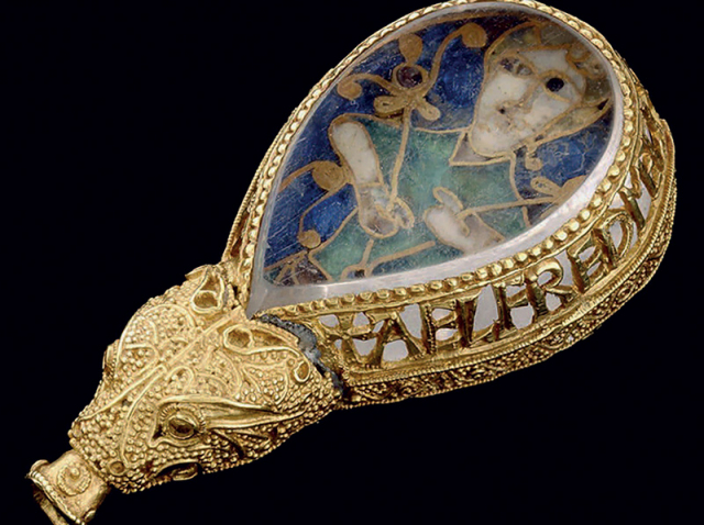The Alfred Jewel, Ashmolean Museum, Oxford