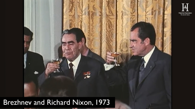 Nixon and Brezhnev