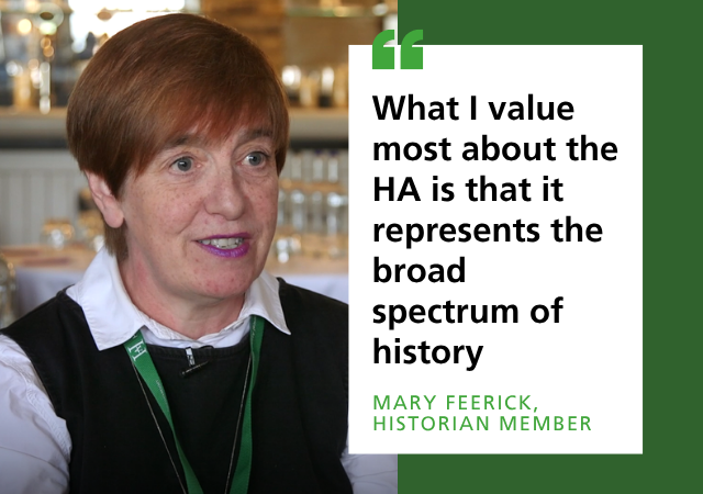 Historian membership testimonial