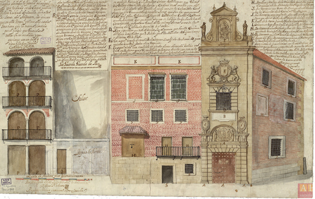 Plan of the prison of Seville (c.1716)