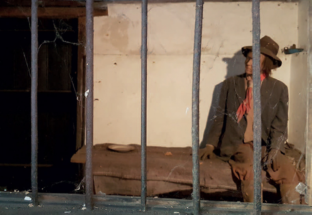 A view into the second cell of the Great Bardfield cage
