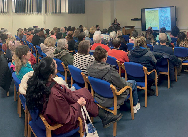 Conwy Borough Branch’s very first talk - ‘The Witches of North Wales’ - presented by Morgan Ditchburn.